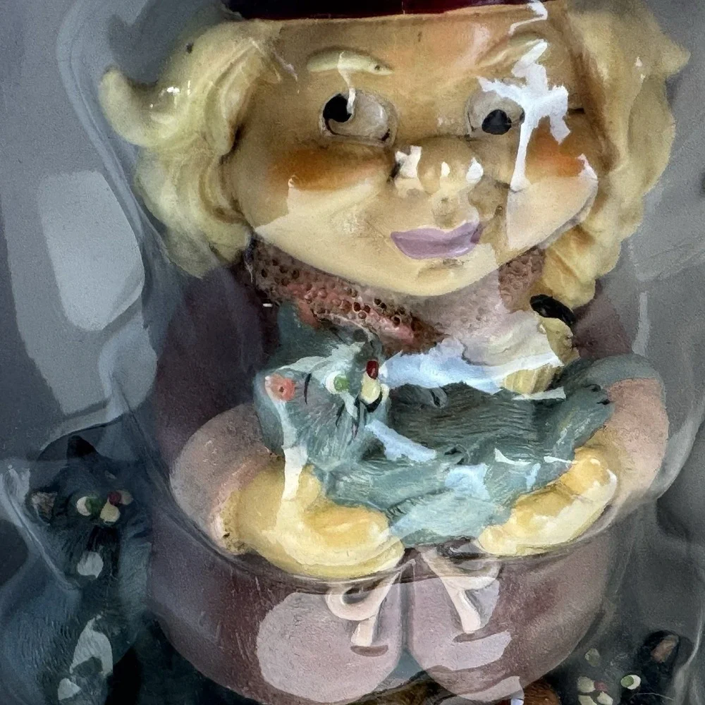 BigMouth Toys Crazy Cat Lady Garden Gnome Because Cats Funny Lawn Statue Figure
